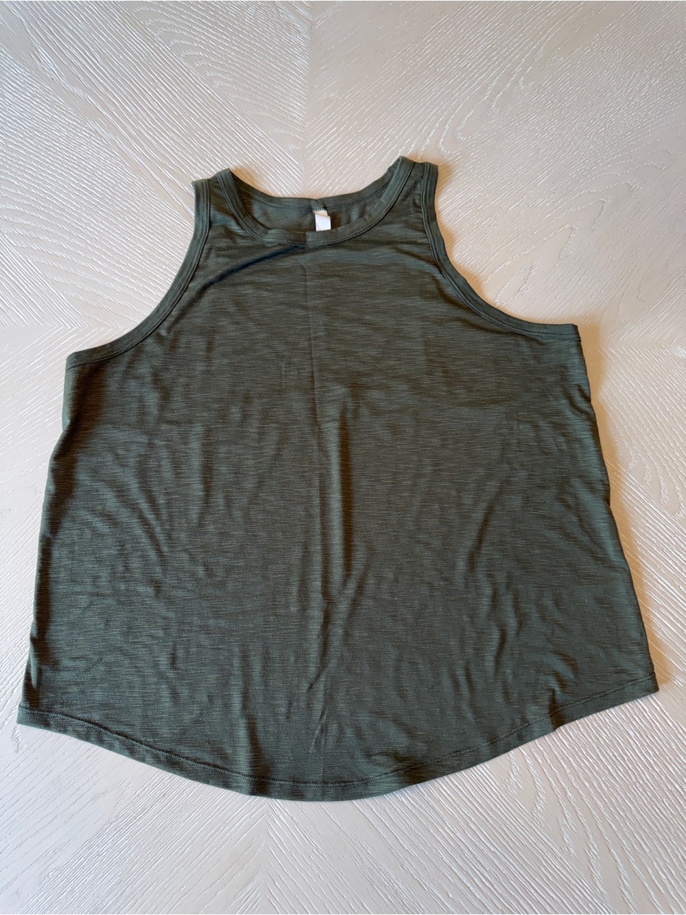Zella Olive Tank Top in Deep Green